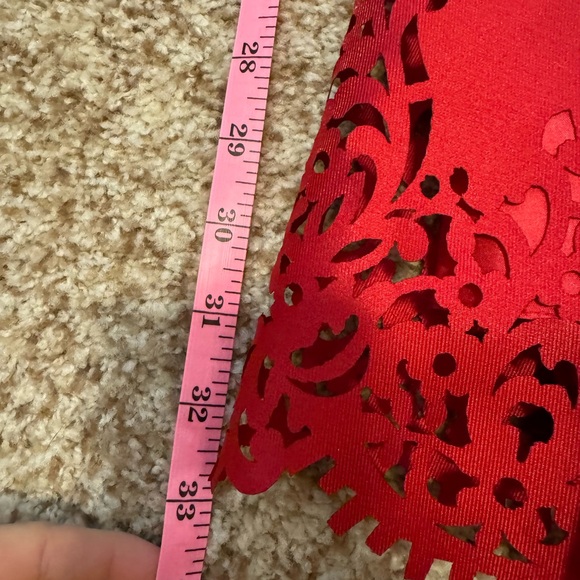 Sherri Hill A-Line Flare Formal Red Dress S50678 - Picture 7 of 12